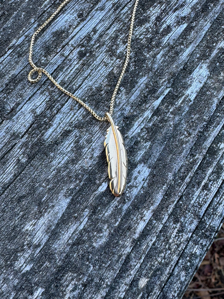 Ascension - Feather pendant