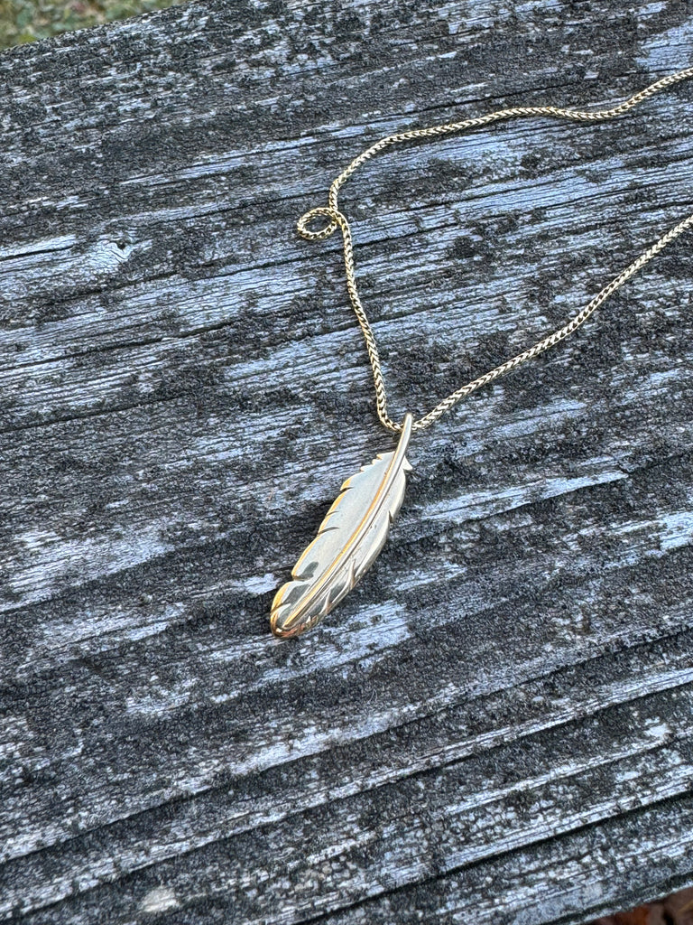 Ascension - Feather pendant